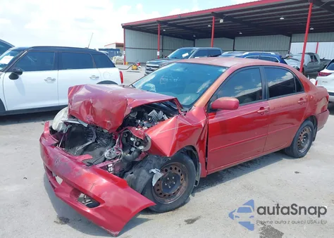 2004 Toyota Corolla Le z USA, uszkodzony, nr VIN JTDBR32E242025405
